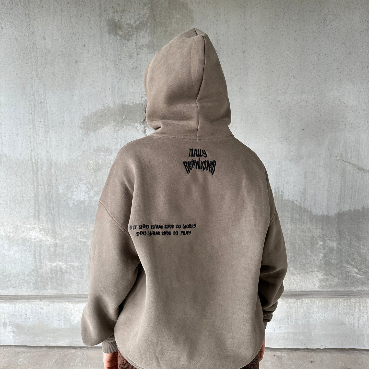 "If you have time to worry you have time to pray" Hoodie